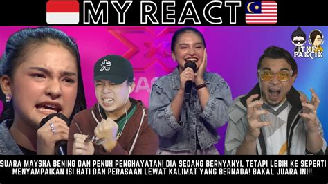 X FACTOR REACTION MAYSHA JUAN AND IM TELLING YOU YouTube