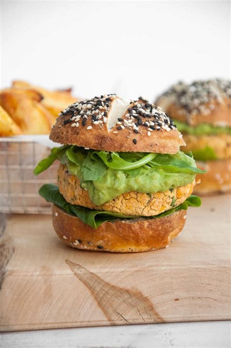 Vegan Falafel Burger Recipe Elephantastic Vegan