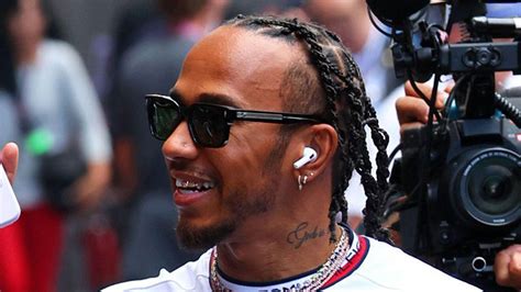 Lewis Hamilton Shows Off Gold Teeth As Mercedes Star Rocks Up At Monaco