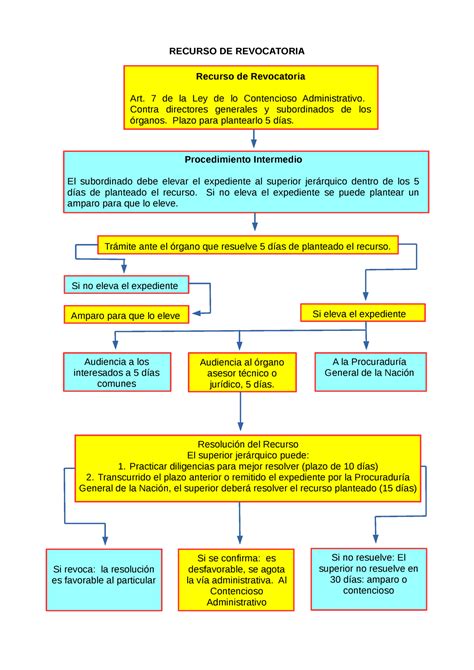 Recurso Contencioso Administrativo Esquema Esquemas Y Mapas Hot Sex