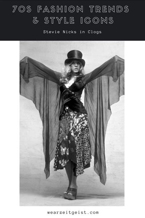 70s Fashion Trends and Style Icons that Defined the Decade | Stevie nicks style, Stevie nicks ...