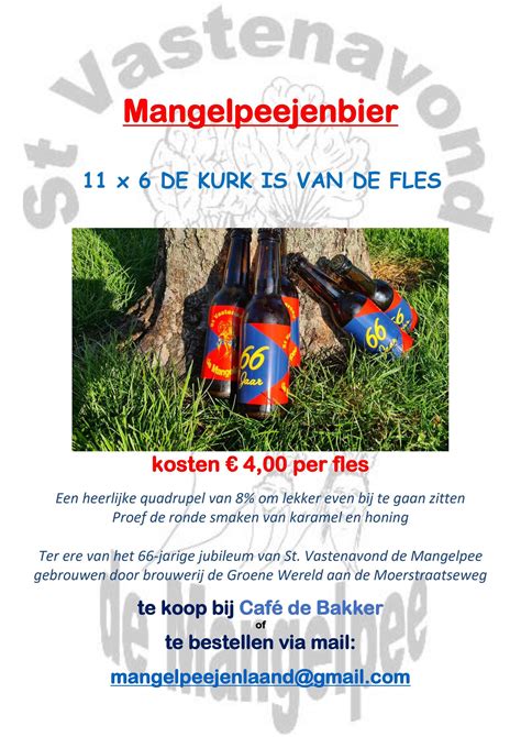 Mangelpeejenbier Het Dorp Moerstraten