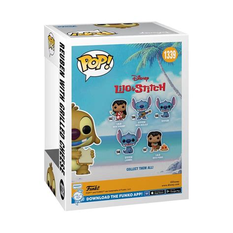 Lilo Stitch Reuben With Grilled Cheese US Exclusive Pop Vinyl