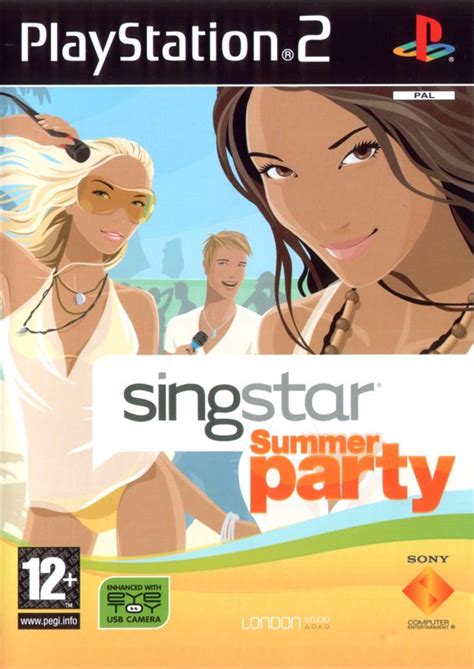 Singstar Summer Party Cover Or Packaging Material Mobygames