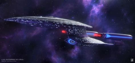 USS Enterprise NCC 1701 D By Jetfreak 7 On DeviantArt