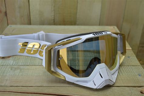 100% Racecraft LTD Mirror Lens Goggles | Dirt bike gear, Motocross