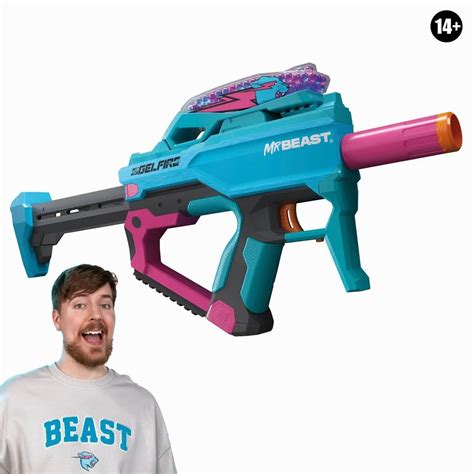 NERF Pro Gelfire X Mr Beast Blaster Rocket City Toys