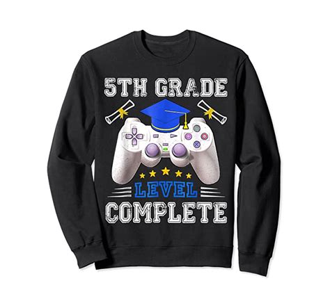 Perfect 5th Grade Level Complete Gamer Class Of 2022 Graduation T