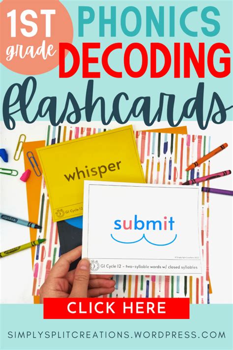 10 Engaging Flashcard Games For Phonics Instruction – Simply Split ...