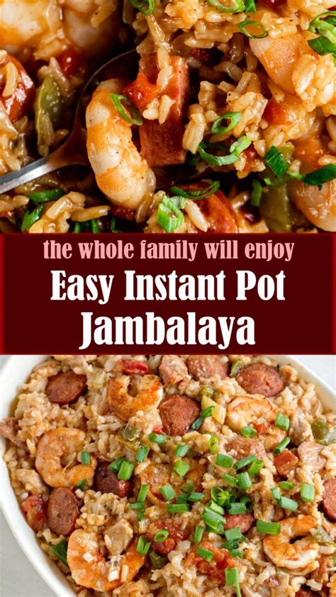 Easy Instant Pot Jambalaya Reserveamana