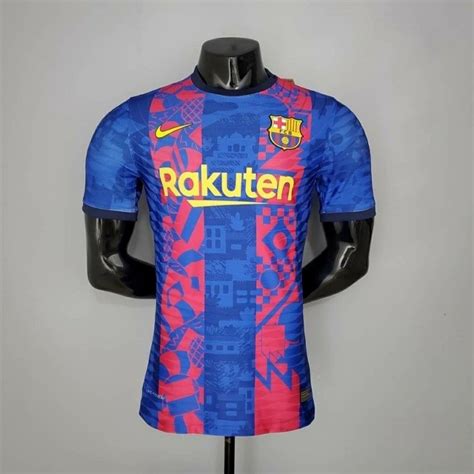 Jual Jersey Barcelona Home UCL 2021 2022 Player Issue Shopee Indonesia