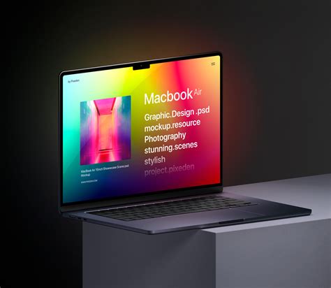 Psd Macbook Air Mockup Showcase Scene 2 Pixeden Club