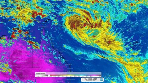 Forecast Shows Cyclone Jasper Could Reach Category Three On Wednesday