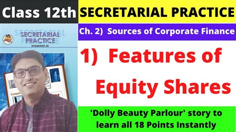 Features Of Equity Shares Youtube