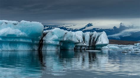 Glacial Lagoon at Jokulsarlon, Iceland