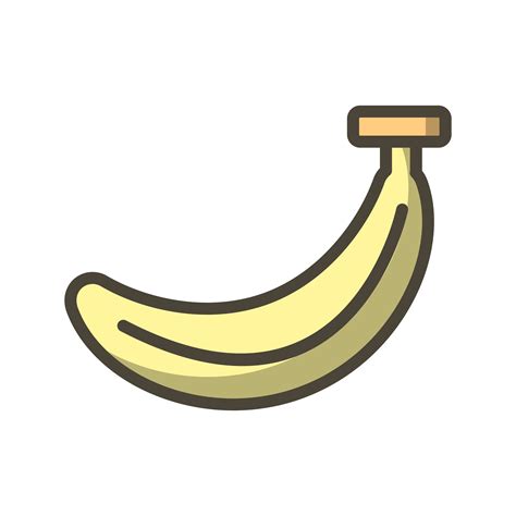 Vector Banana Icon 437247 Vector Art At Vecteezy