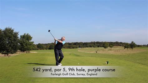 Farleigh Golf Club Purple Course Youtube