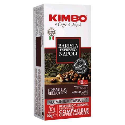 Kimbo Barista Espresso Napoli Nespresso Caps 10Pcs Villa Market