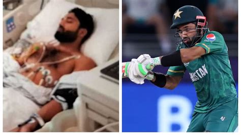 Mohammad Rizwan Spent Two Nights In ICU Before Semi Final Photos