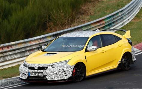 La Honda Civic Type R De Retour Sur Le Nürburgring