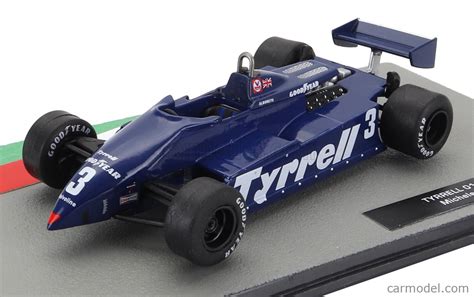 EDICOLA FORMULA1AUTOCOL203 Scale 1 43 TYRRELL F1 011 DENIM N 3 LONG