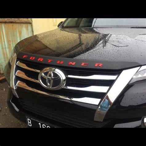 Jual Hodlist List Lis Depan Kap Mesin Mobil Toyota All New Fortuner