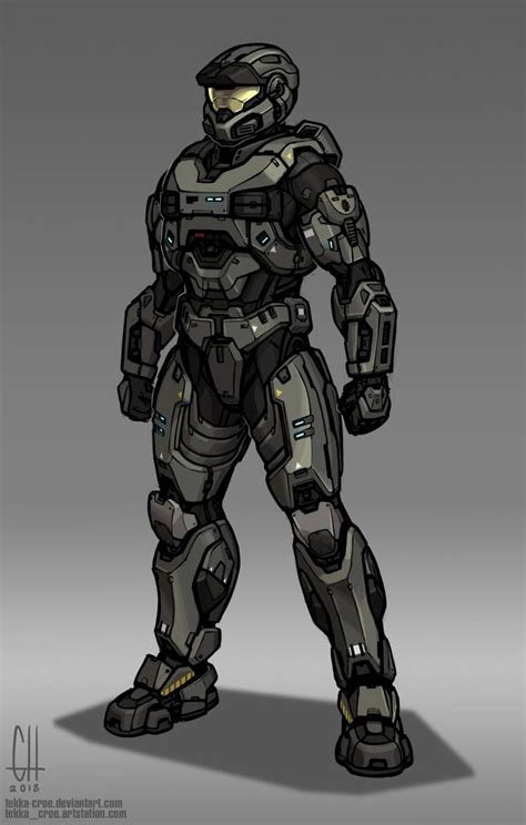 Mjolnir Mark V B By Tekka Croe On Deviantart Halo Armor Halo Reach