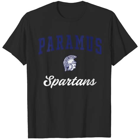 Paramus High School Spartans T Tee T Shirt Sold By Debt Coach Credit