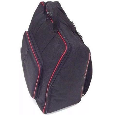 Capa Bag Para Acordeon Master Luxo Baixos Nylon Carbon