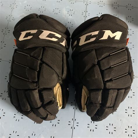 Ccm Jetspeed Ft1 Pro Stock Hockey Gloves Black Avalanche 4180 Gloves