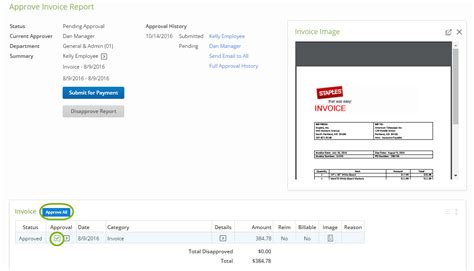 Approving Invoice Reports Certify Help Center