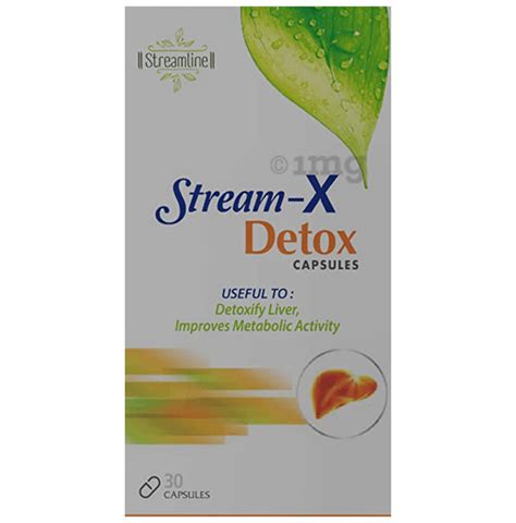 Streamline Stream X Detox Capsule Buy Bottle Of 30 0 Capsules At Best Price In India 1mg