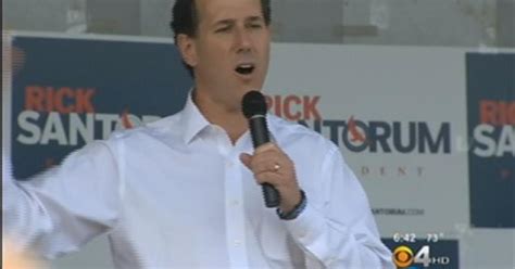 Santorum Cancels Trip To Fla To Be With Hospitalized Daughter Cbs Miami