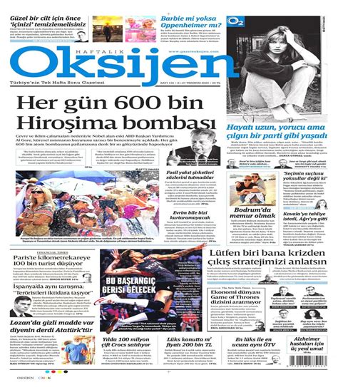 Oksijen Gazetesi Oksijen Gazetesi Man Et Oksijen Gazetesi Oku