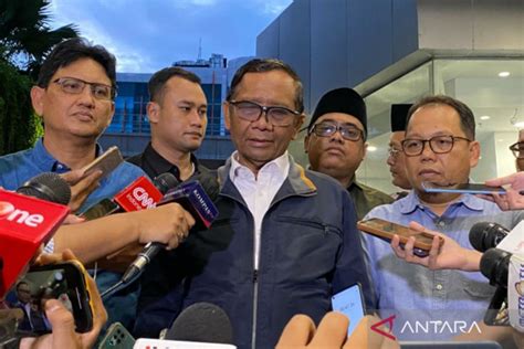 Mahfud Md Minta Terapkan Pasal Lebih Tegas Pada Pelaku Penganiayaan