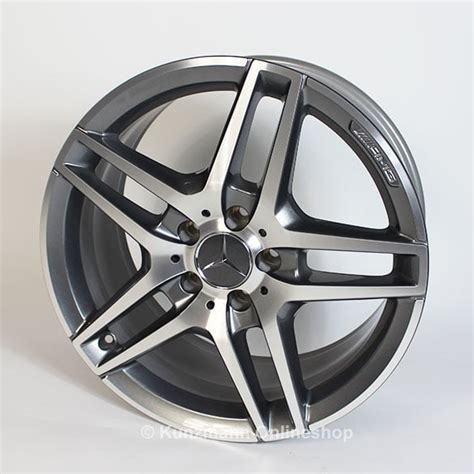 Amg Inch Alloy Wheel Set E Class W Original Mercedes Benz