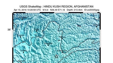 Un Terremoto De Grados Sacude Afganist N Pakist N Y La India