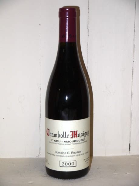 Chambolle Musigny 1er Cru Les Amoureuses 2000 Domaine G Roumier