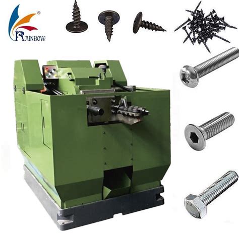 Automatic M Customized Hydraulic Thread Rolling Machine For Screws