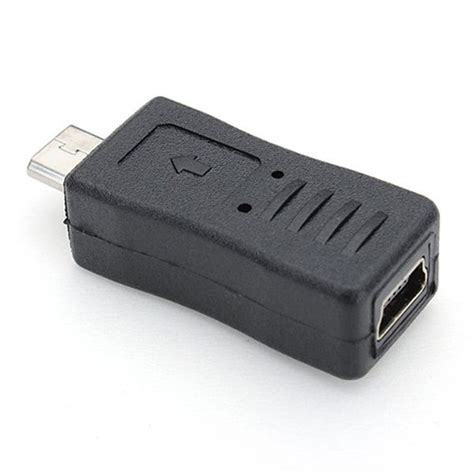 מתאם מיקרו Usb 2 0 B זכר למיני Usb 2 0 נקבה