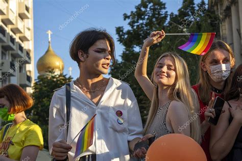 Rumania Bucarest Pride Lgbt Festival Chicos Chicas