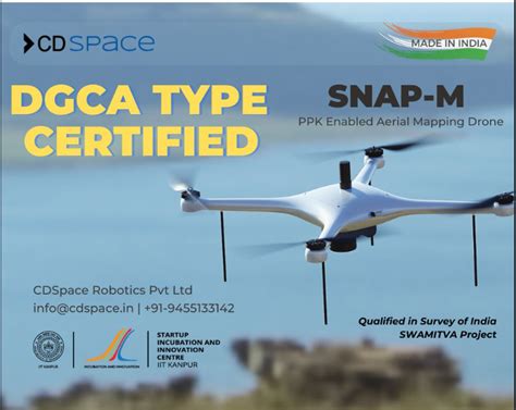 DGCA Grants Type Certification To Made In India SNAP M Droneopedia