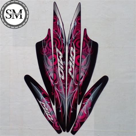 Jual Stiker Striping Motor Yamaha Mio Sporty 2011 Lis Les Motor