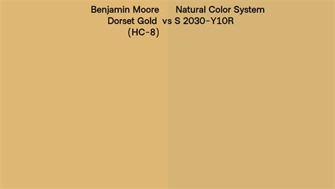 Benjamin Moore Dorset Gold Hc Vs Natural Color System S Y R