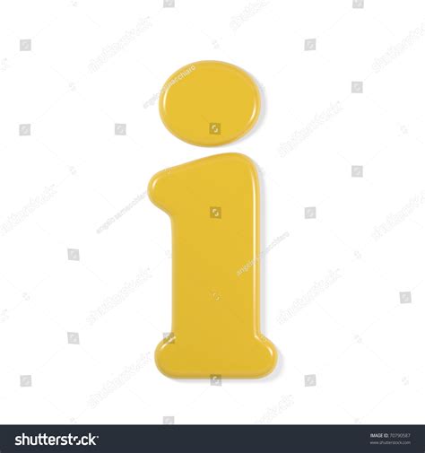 Yellow Font Lower Case Letter Shutterstock