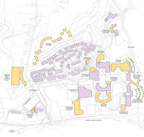 Quinnipiac University Campus Map Table Rock Lake Map