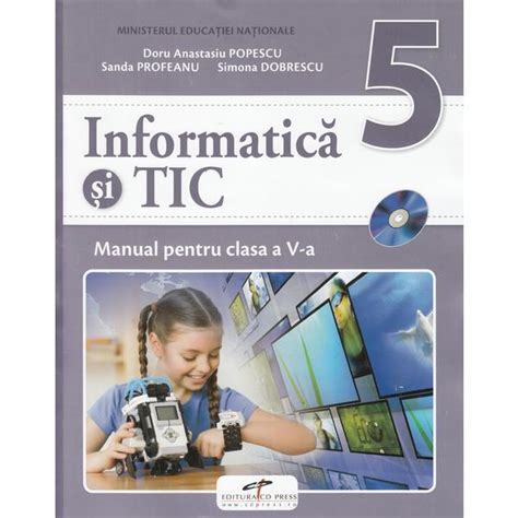 Informatica Si Tic Clasa Manual Cd Doru Anastasiu Popescu