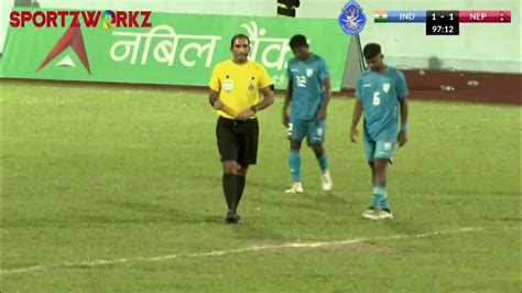 Highlights India Vs Nepal 2 Semi Final Saff U19 Championship 2023