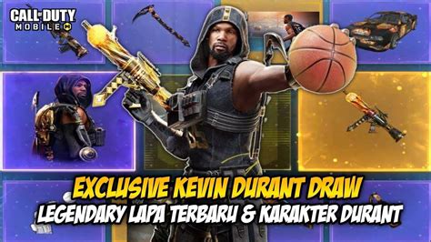 NEW Kevin Durant Lucky Draw Legendary LAPA No 35 In COD Mobile