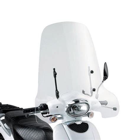 Windscreen Kappa Transparent 56x66cm With Brackets For Aprilia